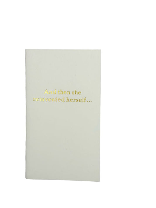 Reinvented Herself Pocket Journal - Reinvent Your Hustle