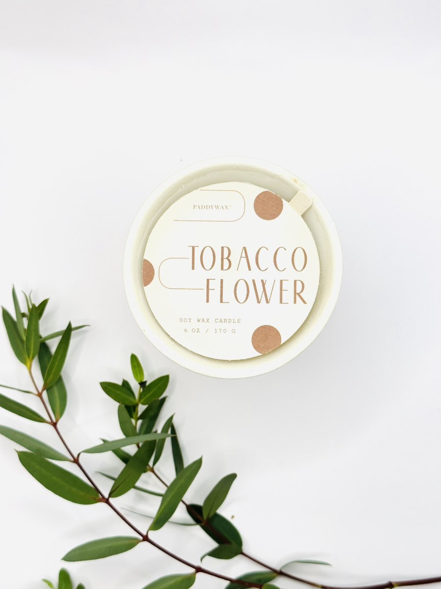Tobacco Flower Scented Candle - Reinvent Your Hustle
