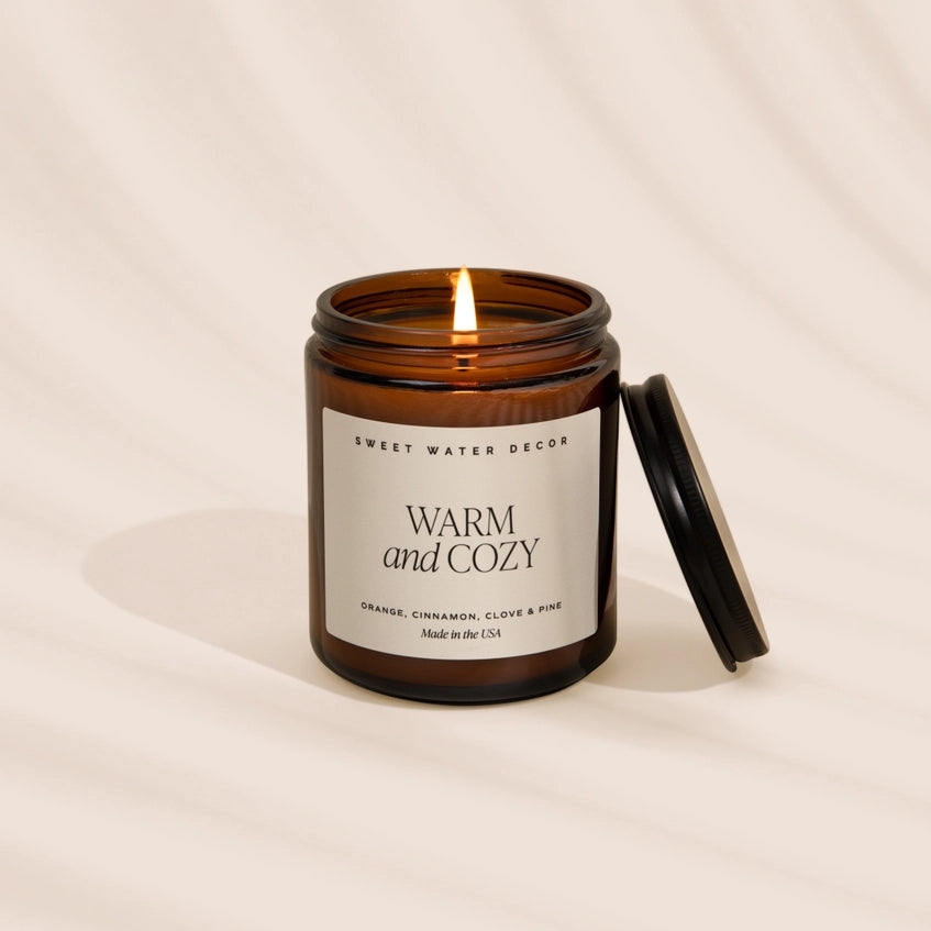 Warm & Cozy Candle - Reinvent Your Hustle