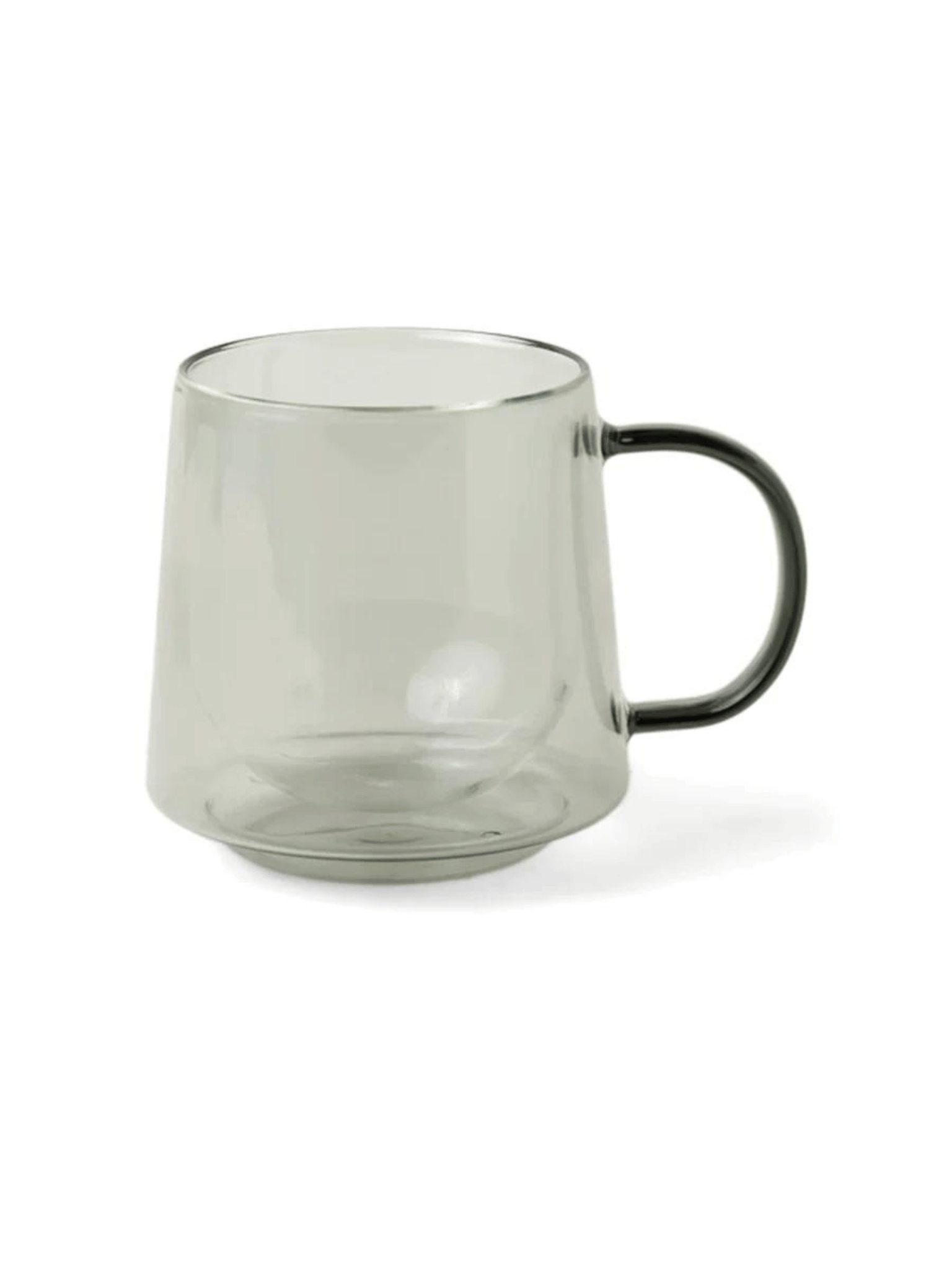 Double Walled Glass Mug - Reinvent Your Hustle