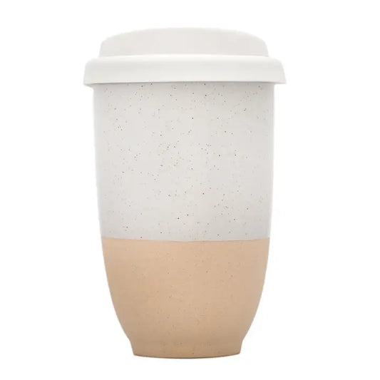 Dune Reusable Ceramic Travel Mug - Reinvent Your Hustle