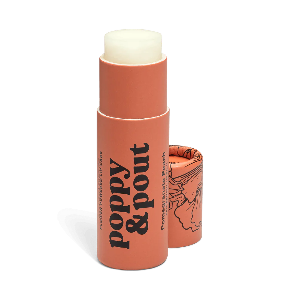 Lip Care Duo Scrub & Balm, Pomegranate Peach - Reinvent Your Hustle